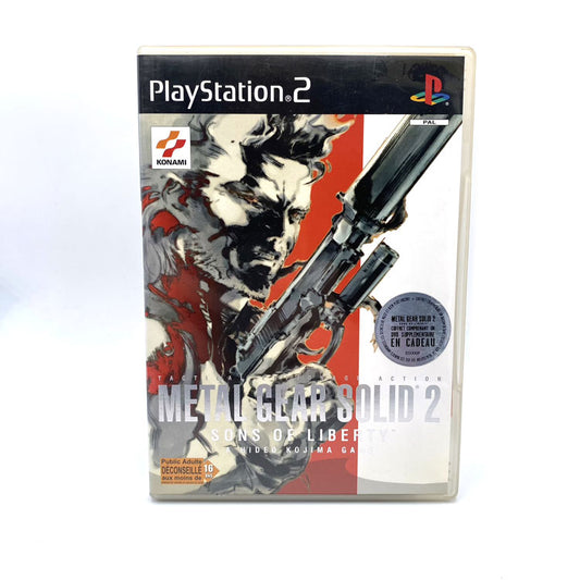 Metal Gear Solid 2 Sons Of Liberty Playstation 2 Edition Spéciale