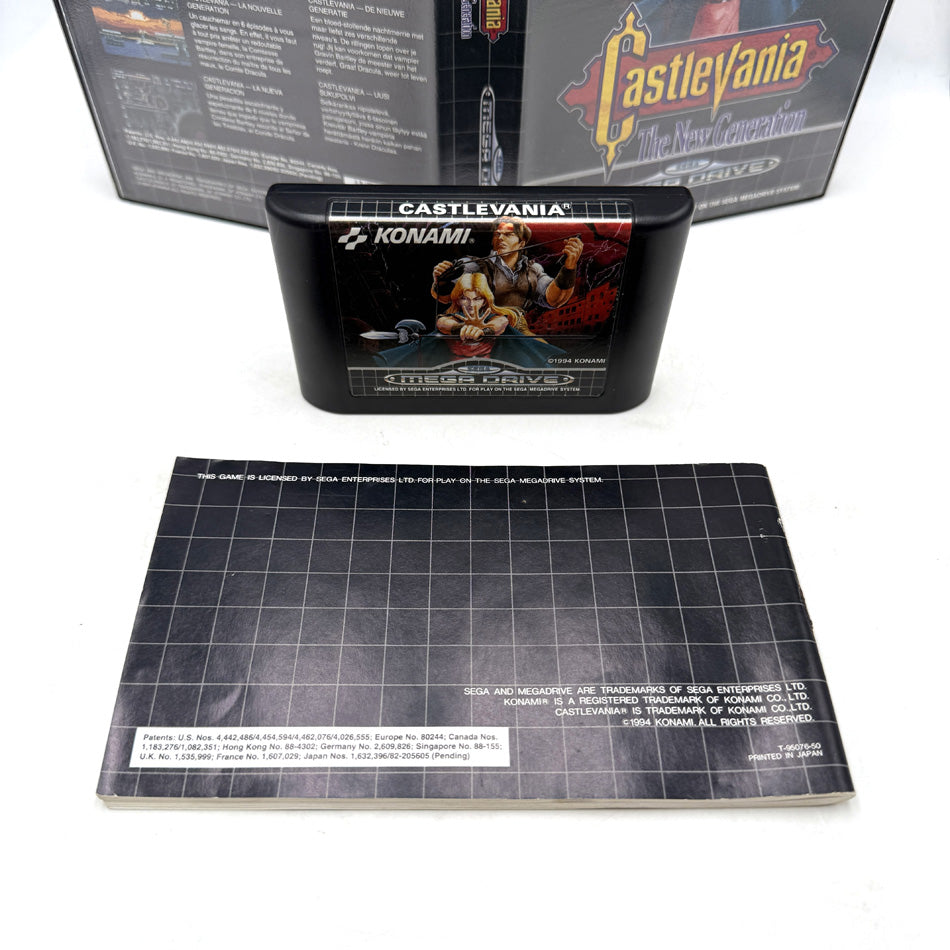 Castlevania The New Generation Sega Megadrive (RARE)
