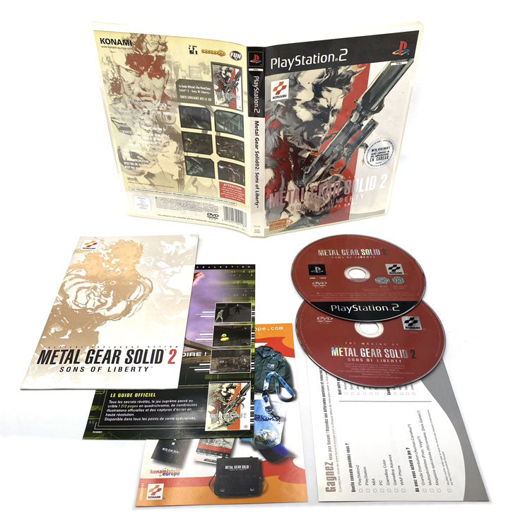 Metal Gear Solid 2 Sons Of Liberty Playstation 2 Edition Spéciale