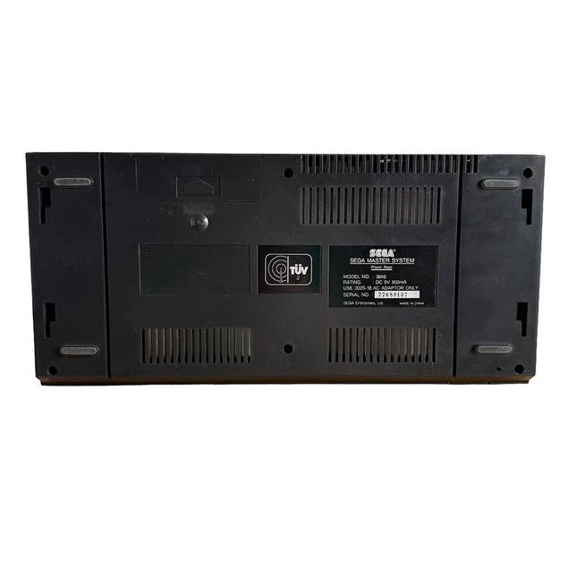 Sega Master System (3010) console + 2 spellen