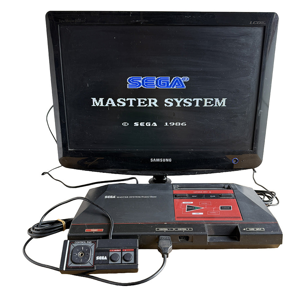 Console Sega Master System (3010) + 2 jeux