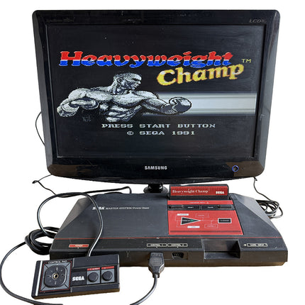 Sega Master System Console (3010) + 2 games