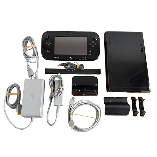 Console Nintendo Wii U 32 Go Black + Mario Party 10