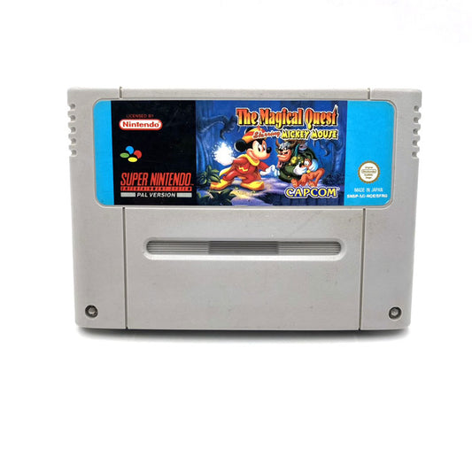 The Magical Quest Starring Mickey Mouse Super Nintendo