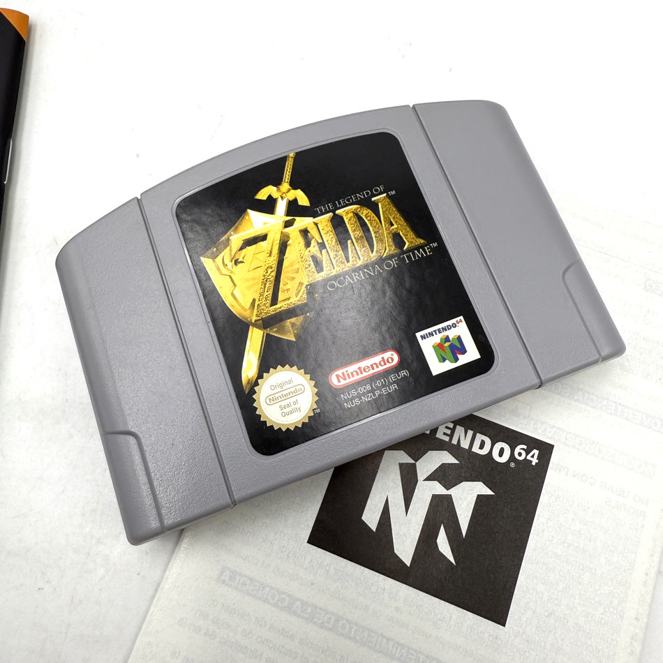 The Legend of Zelda Ocarina Of Time Nintendo 64 (NM) – Retromania