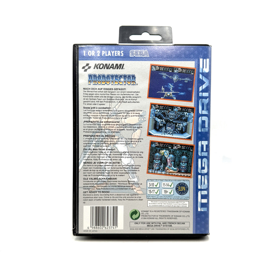 Probotector Sega Megadrive
