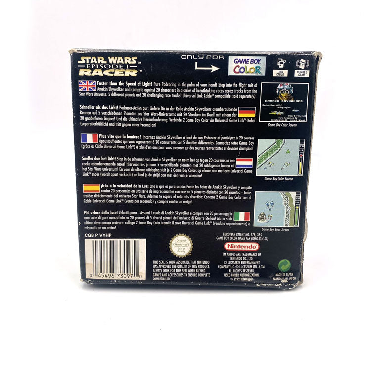 Star Wars Racer Episode 1 Nintendo Game Boy Color