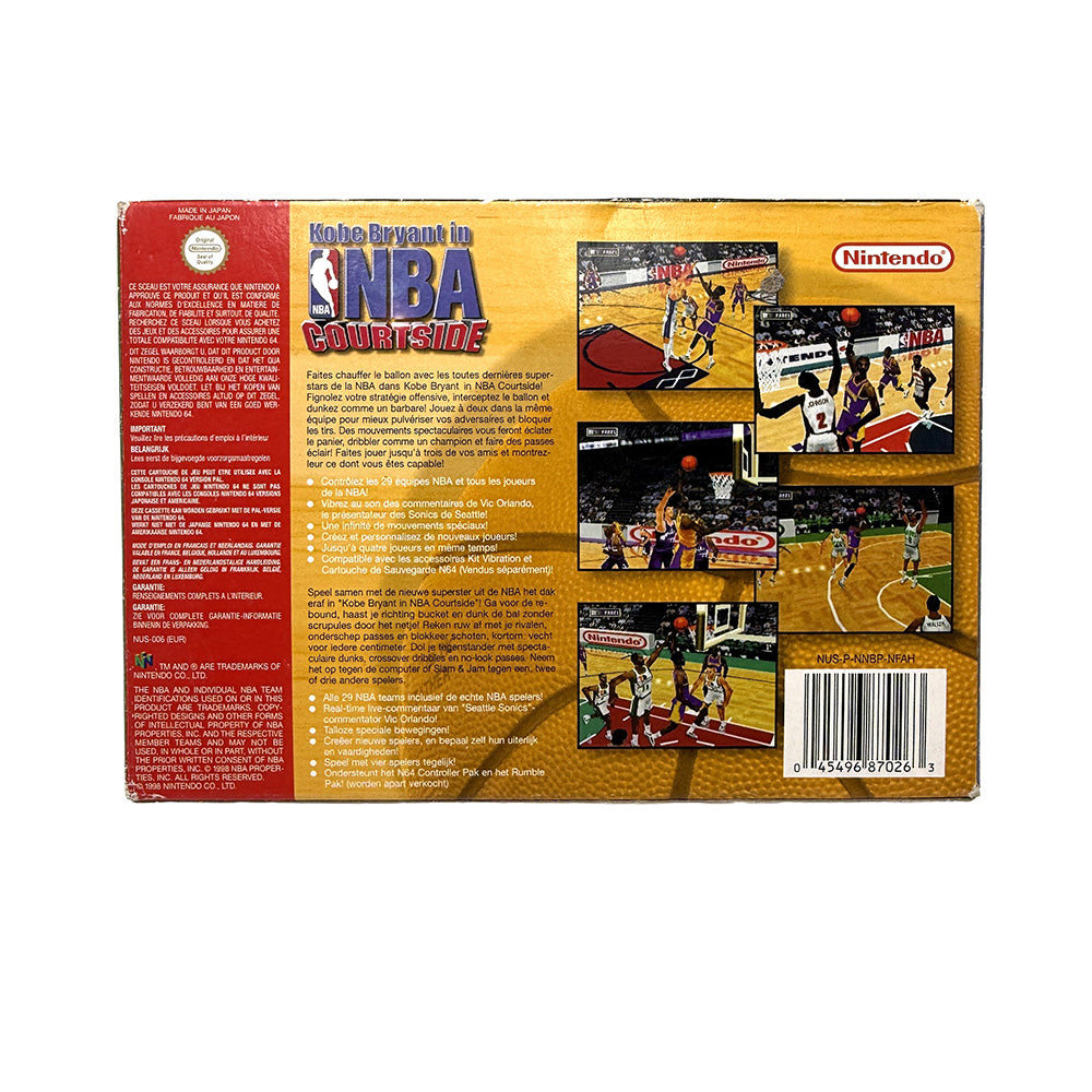 Kobe Bryant in NBA Courtside Nintendo 64