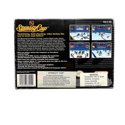 NHL Stanley Cup Super Nintendo
