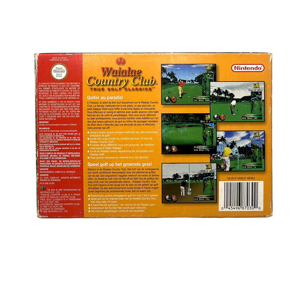 Waialae Country Club True Golf Classics Nintendo 64