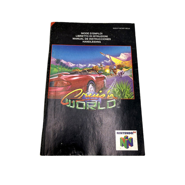 Notice Cruis'n World Nintendo 64