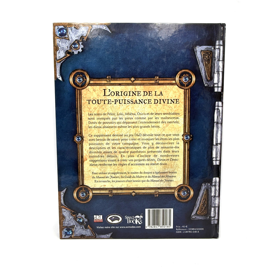 Livre Dungeons & Dragons Dieux Et Demi-Dieux (2002)
