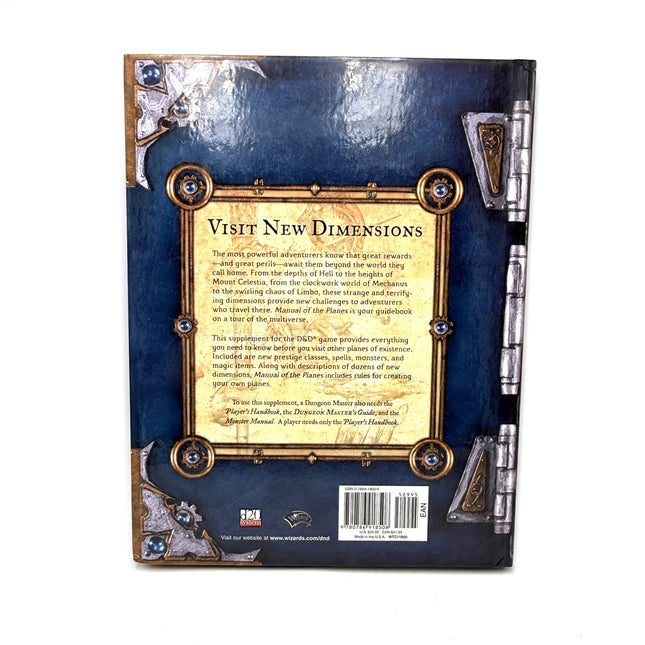 Livre Dungeons & Dragons Manual Of The Planes
