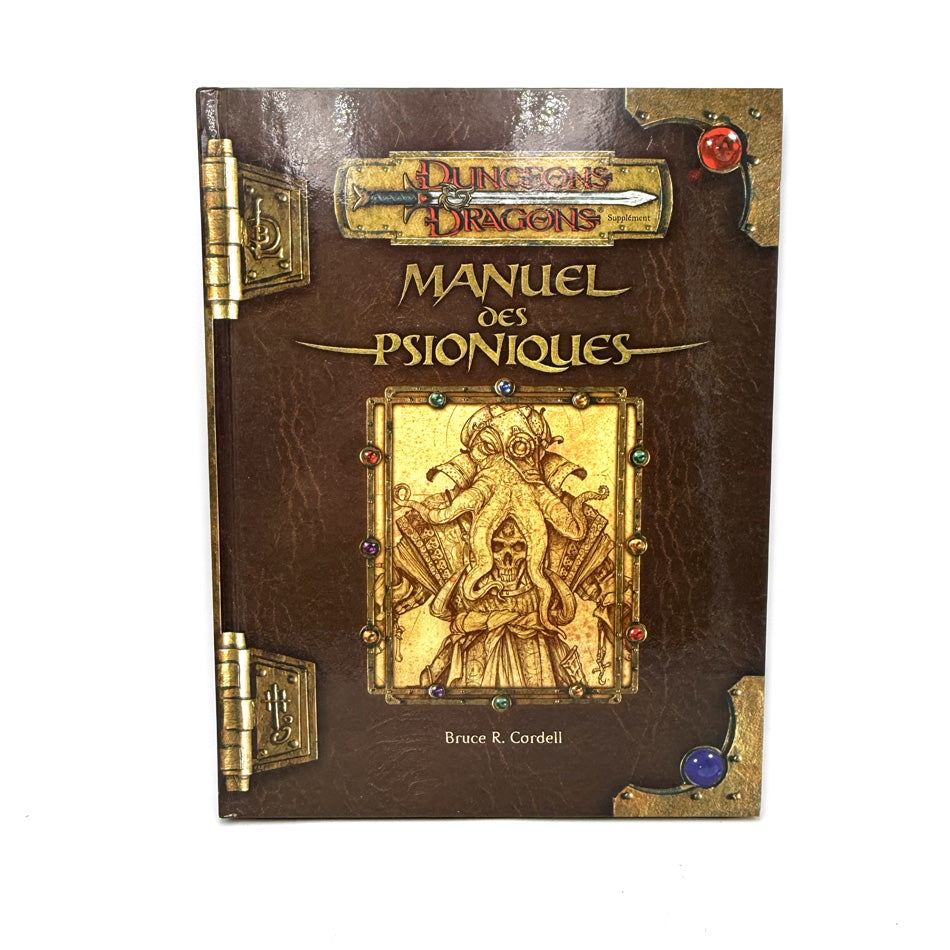 Livre Dungeons & Dragons Manuel Des Psioniques