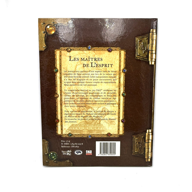 Livre Dungeons & Dragons Manuel Des Psioniques