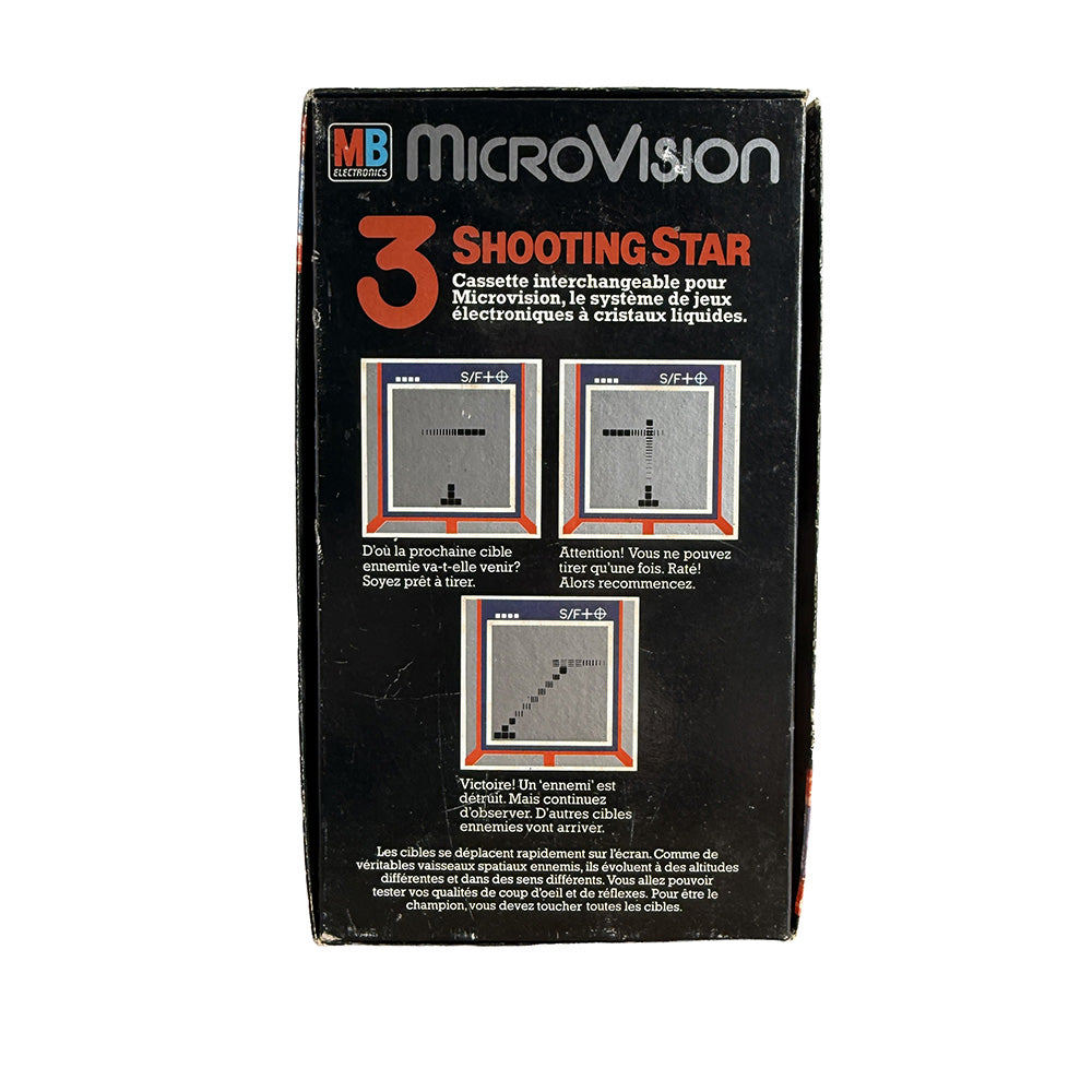 Cassette Numéro 3 Shooting Star MB Microvision