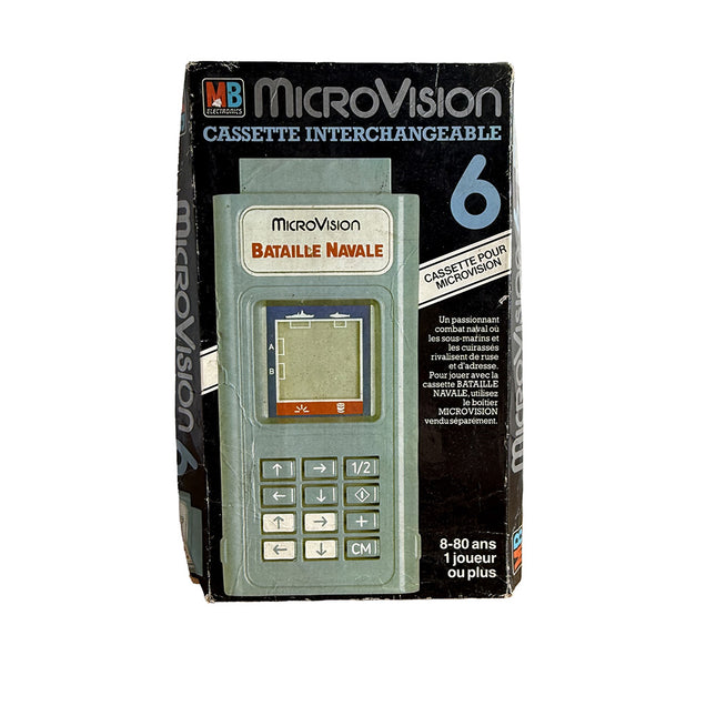 Cassette Numéro 6 Bataille Navale MB Microvision