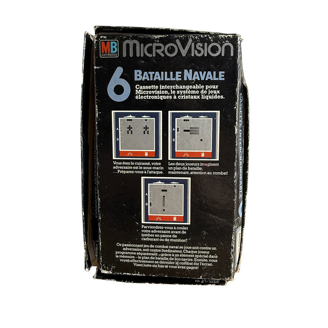 Cassette Numéro 6 Bataille Navale MB Microvision