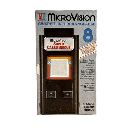 Cassette Numéro 8 Super Casse Brique MB Microvision