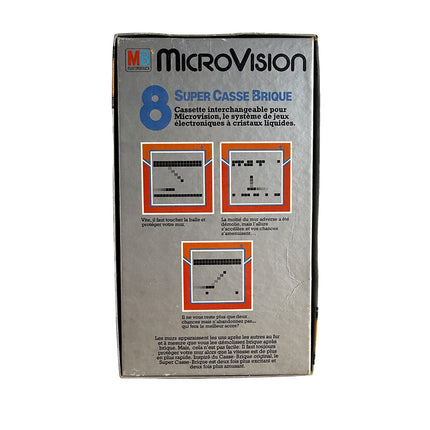 Cassette Numéro 8 Super Casse Brique MB Microvision