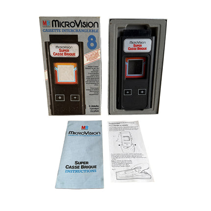 Cassette Numéro 8 Super Casse Brique MB Microvision