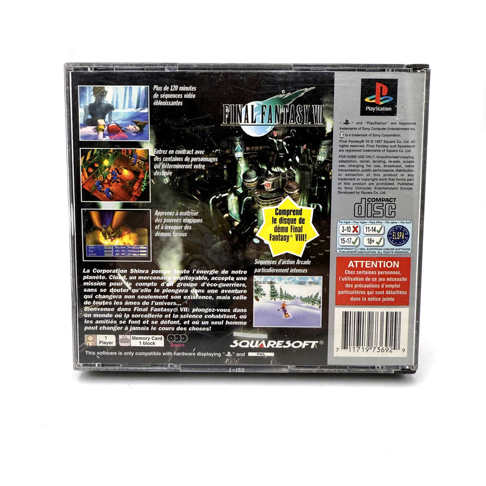 Final Fantasy VII Playstation 1 (+ Demo)
