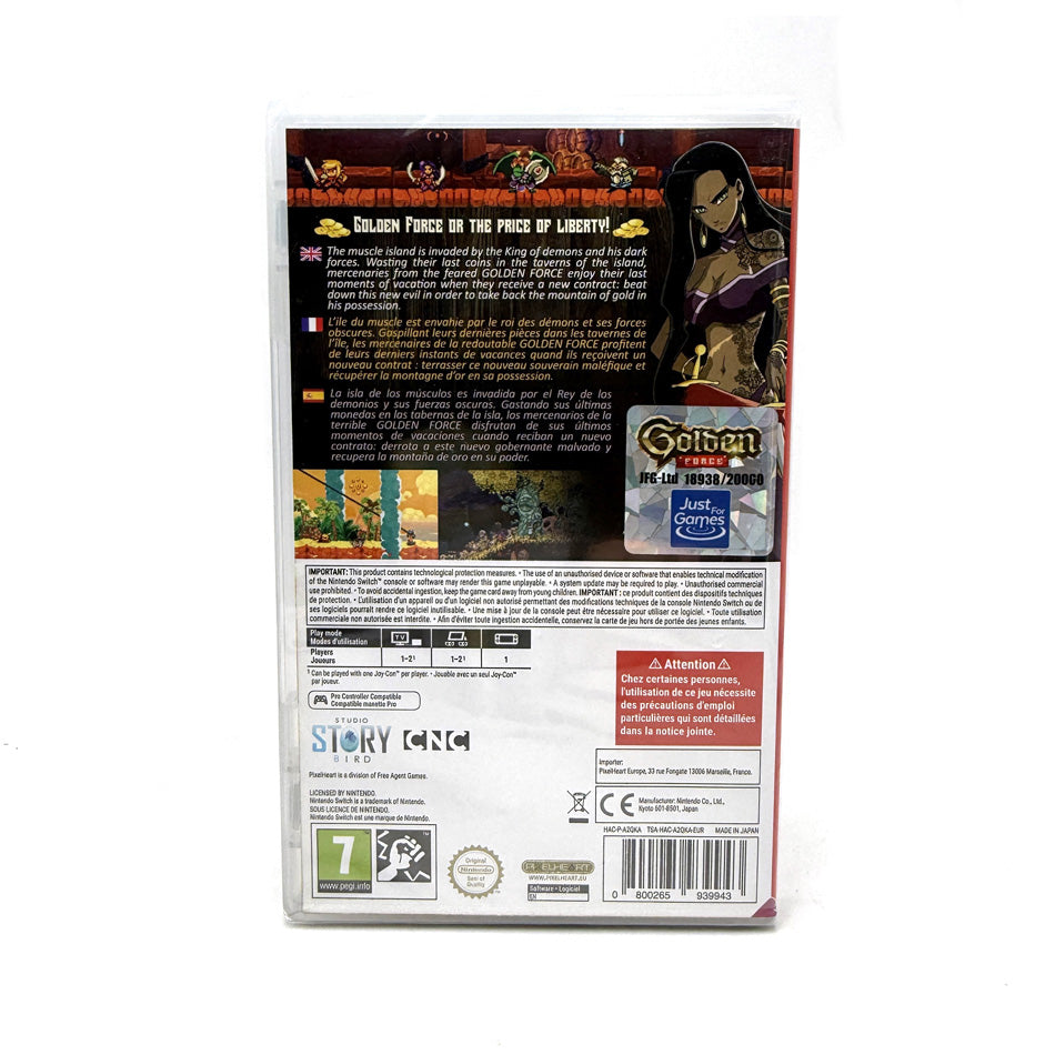 Golden Force Nintendo Switch