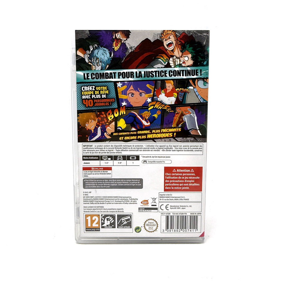 My Hero Academia 2 Nintendo Switch