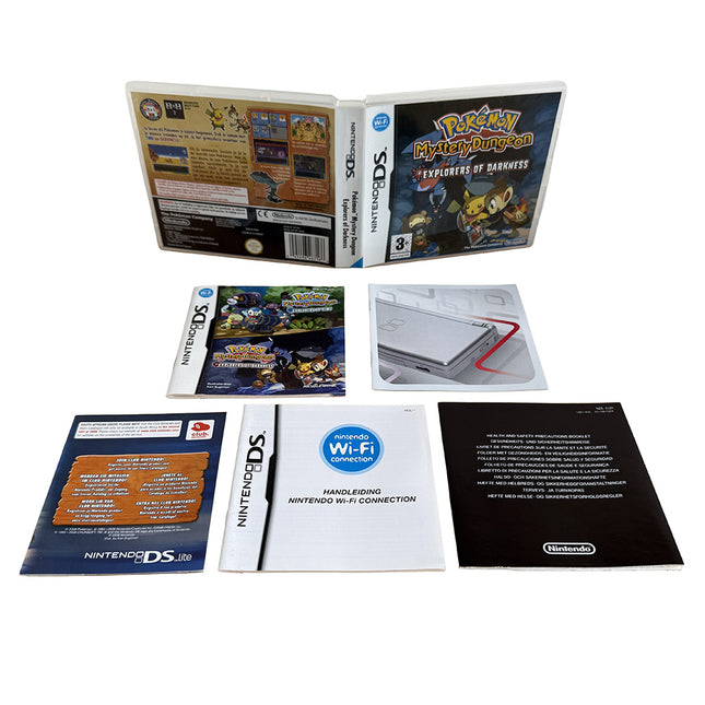 Boite et notices Pokémon Mystery Dungeon Explorers Of Darkness Nintendo DS