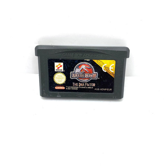 Jurassic Park III The DNA Factor Nintendo Game Boy Advance