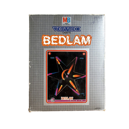 Cassette Bedlam MB Vectrex