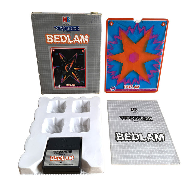 Cassette Bedlam MB Vectrex