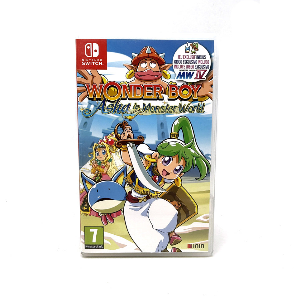 Wonder Boy Asha In Monster World Nintendo Switch