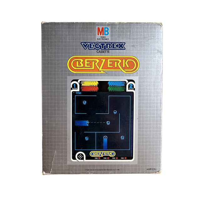 Cassette Berzerk MB Vectrex 