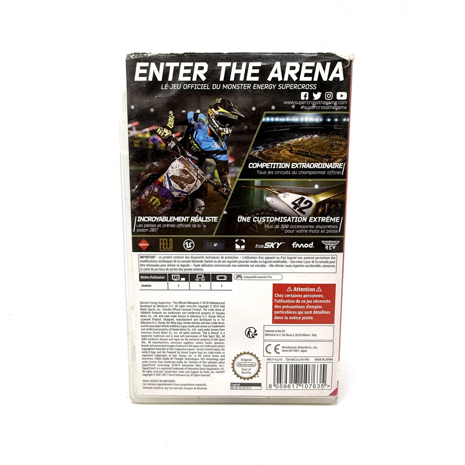 Monster Energy Ama Supercross Nintendo Switch
