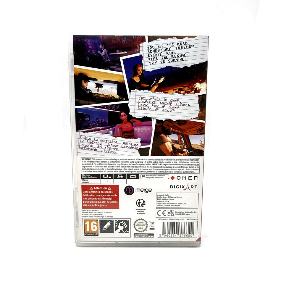 Road 96 Nintendo Switch