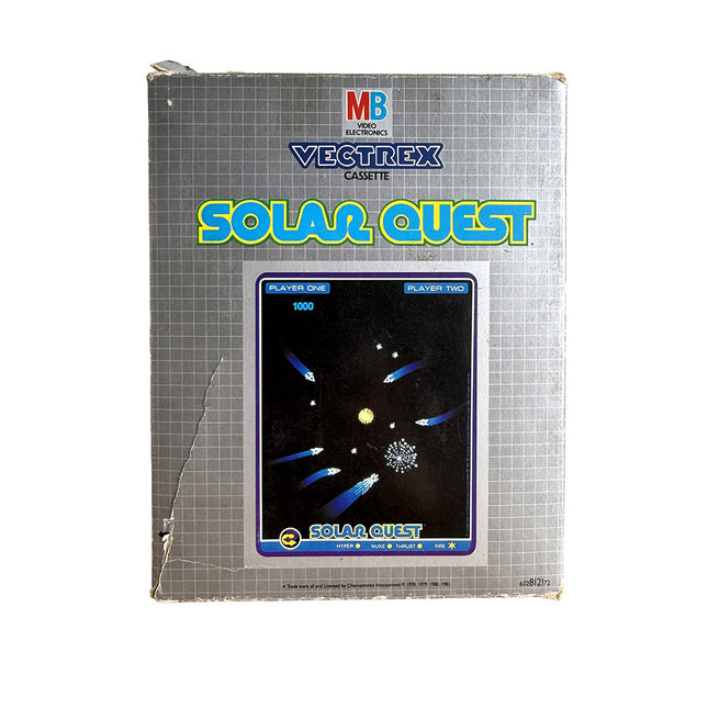 Cassette Solar Quest MB Vectrex