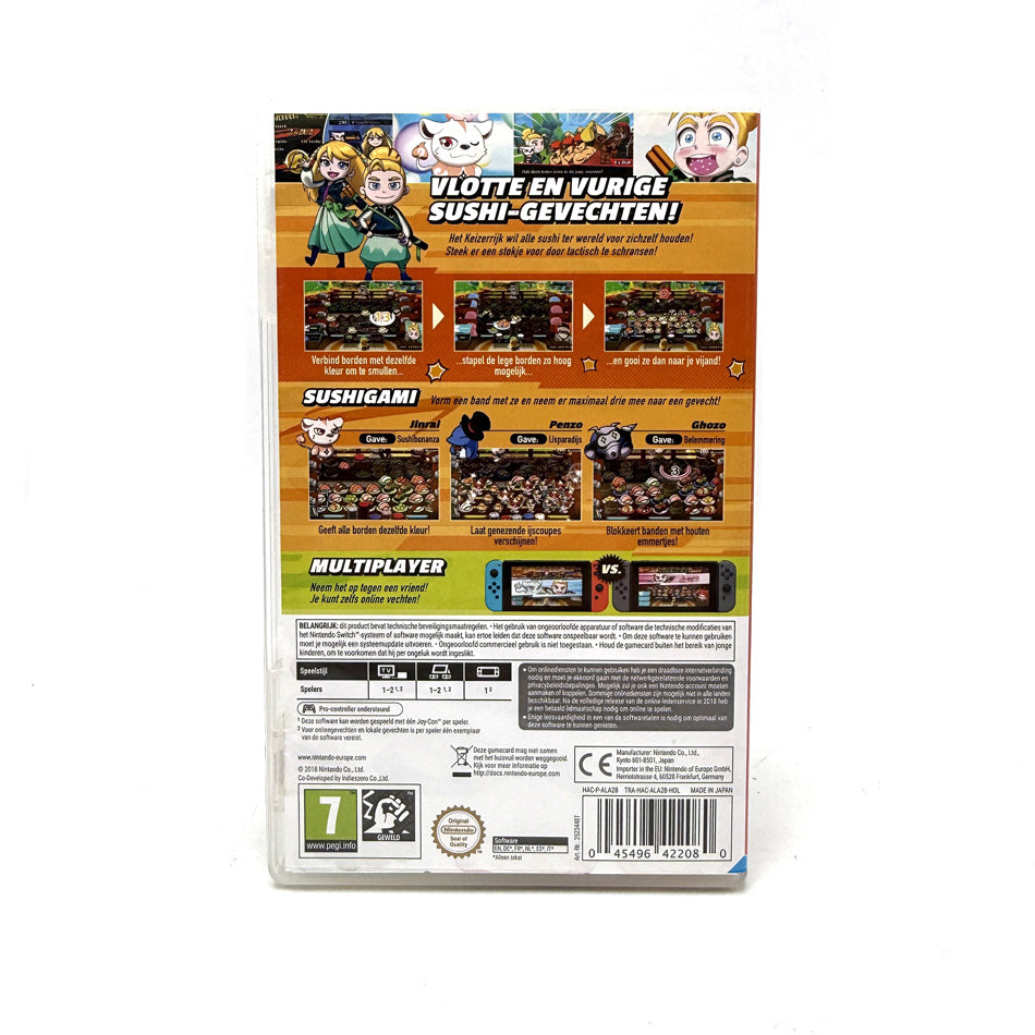 Sushi Striker The Way Of Sushido Nintendo Switch