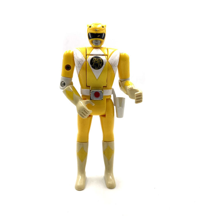 Yellow Ranger Power Rangers Flip Head 1993 Figure – Retromania