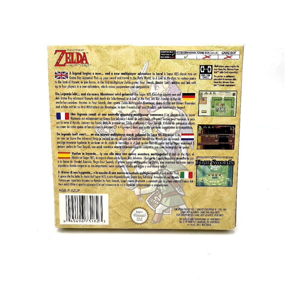 The Legend of Zelda A Link to the Past Four Swords Nintendo Game Boy Advance