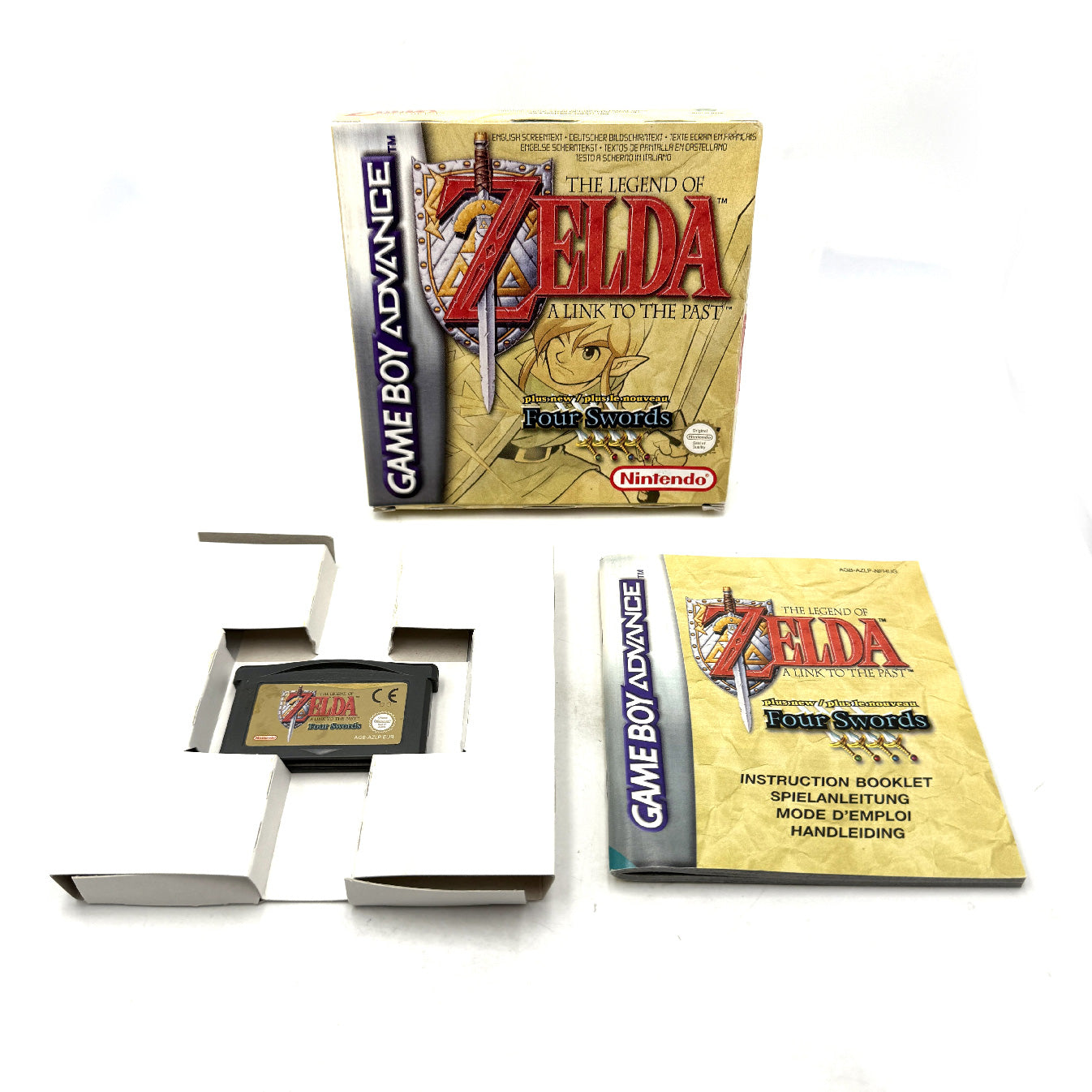The Legend of Zelda A Link to the Past Four Swords Nintendo Game Boy Advance