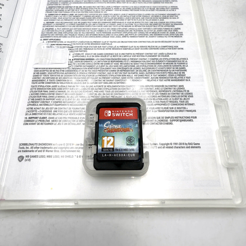 Scribblenauts Showdown Nintendo Switch