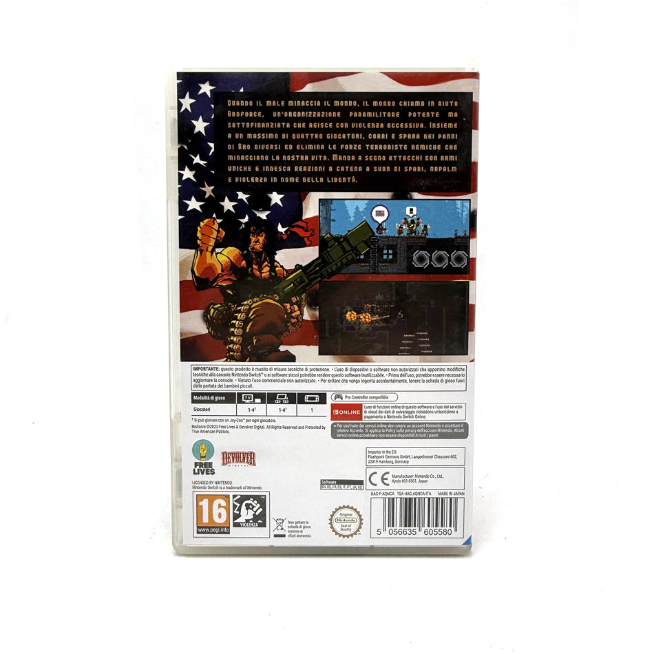 Broforce Nintendo Switch BroForce Nintendo Switch – Retromania