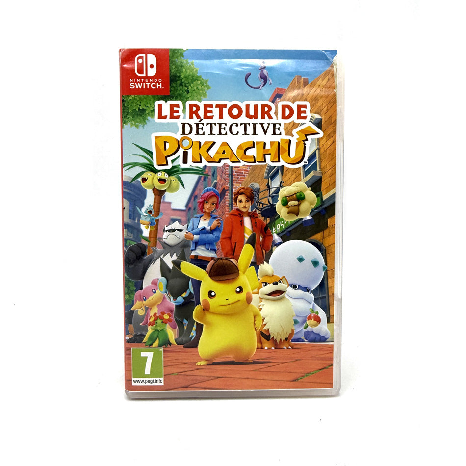 Le Retour de Détective Pikachu Nintendo Switch