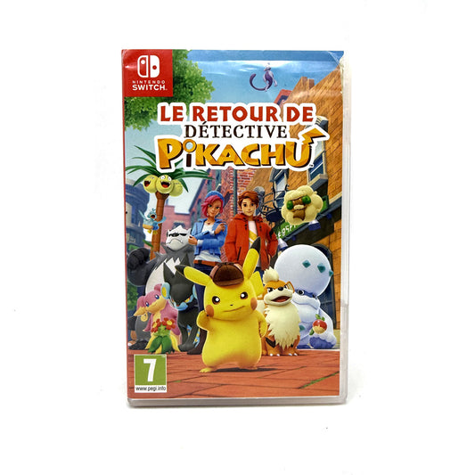 Le Retour de Détective Pikachu Nintendo Switch