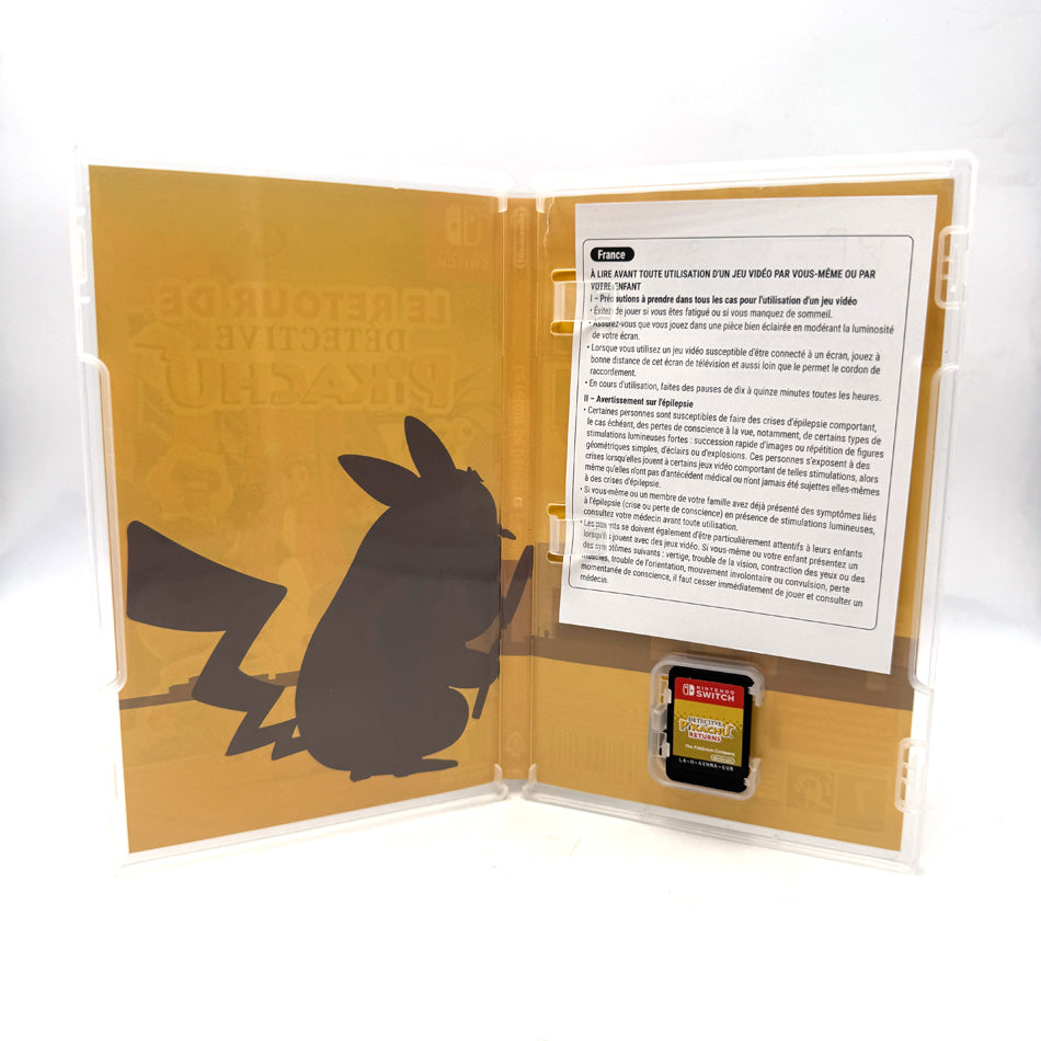 Le Retour de Détective Pikachu Nintendo Switch