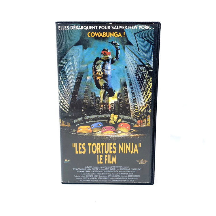 VHS Les Tortues Ninja Le Film