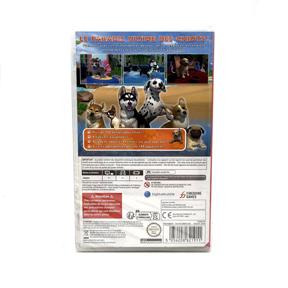 Little Friends Puppy Island Nintendo Switch 