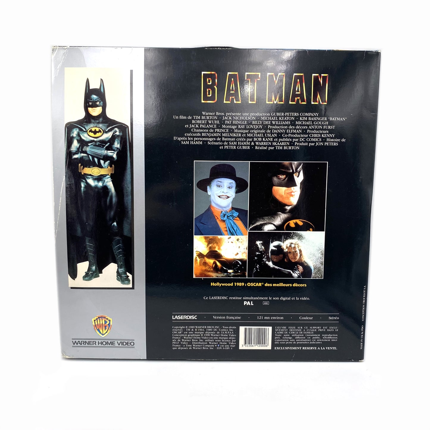 Laserdic Batman PAL VF Tim Burton