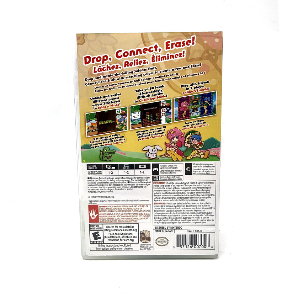 Soldam Drop, Connect, Erase Nintendo Switch